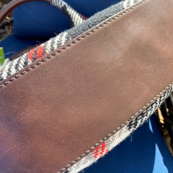 ♥️ ♠️ Kate Spade Shon Ruby Park Plaid Hobo Bag - Picture 13 of 16